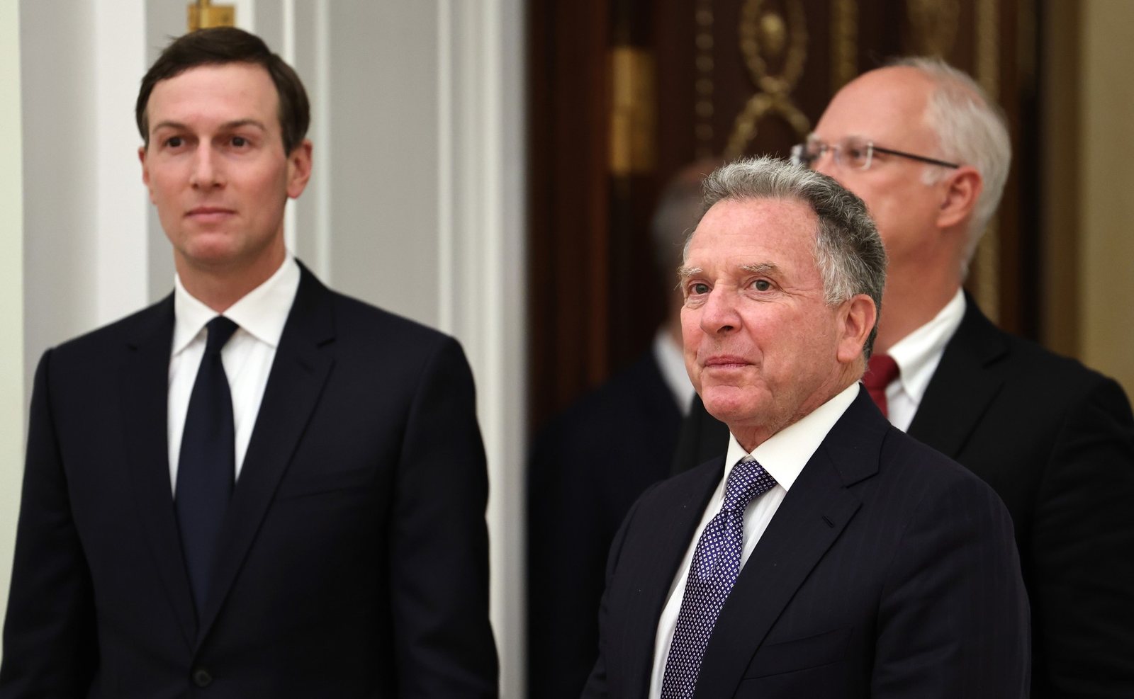 Jared Kushner y Steve Witkoff con el enviado ruso Kirill Dmitriev en el Kremlin